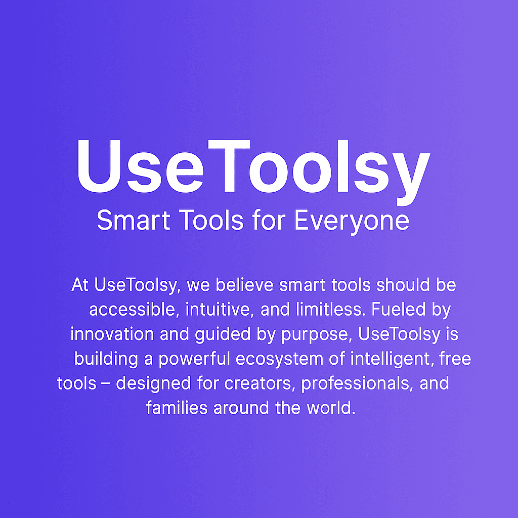 UseToolsy Banner